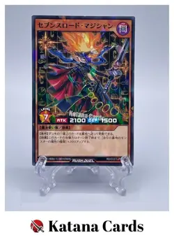 Yugioh Cards | Sevens Road Magician Parallel Rare | RD/CCC1-JP001 Japanese - Image 1
