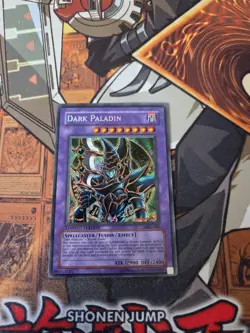 YUGIOH DARK PALADIN DMG-001 SECRET LIMITED ED NM HOLO BLEED - Image 4