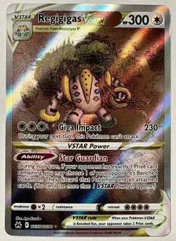 Regigigas VSTAR (GG55/GG70) Galarian Gallery Full Art UR - Pokemon Crown Zenith - Image 3