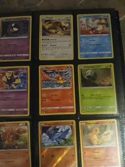 Pokemon TCG 27-Card Binder Lot EX GX V Holo/Foil Eevee Bulbasaur S&M S&S - Image 2