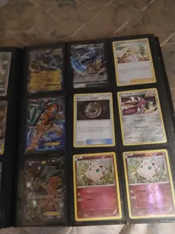 Pokemon TCG 27-Card Binder Lot EX GX V Holo/Foil Eevee Bulbasaur S&M S&S - Image 4