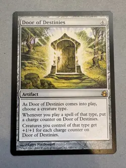 Door of Destinies, Morningtide, Regular, NM, Mtg, Magic the Gathering - Image 1