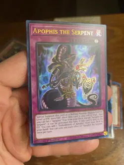 Yu-Gi-Oh! Apophis the Serpent Trap Card MZ1M-EN010 1st Edition - Image 1