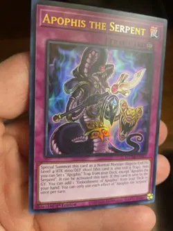 Yu-Gi-Oh! Apophis the Serpent Trap Card MZ1M-EN010 1st Edition - Image 4
