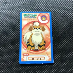 Growlithe Pokemon Rock-paper-scissors Card Japan Pocket Monster NINTENDO F/S - Image 2