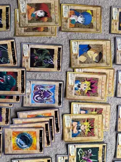 Yu-Gi-Oh Bandai Vintage Trading Cards Lot Bulk Set [70+] Cards 1998 - 1999 - Image 2