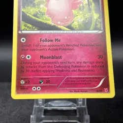 Clefable 16/30 Common XY Trainer Kit Bisharp and Wigglytuff Pokemon Card - Image 2