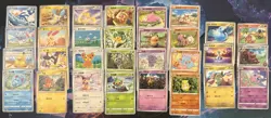 Cute Pokemon TCG Assorted 30 Card Lot NM Chinese - Image 1