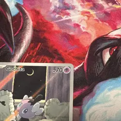 Gothita 124/086 Illustration Rare White Flare Pokemon Card NM Condition - Image 2
