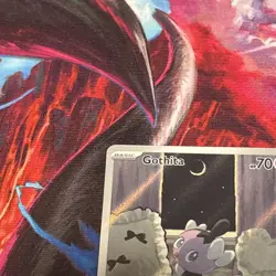 Gothita 124/086 Illustration Rare White Flare Pokemon Card NM Condition - Image 3