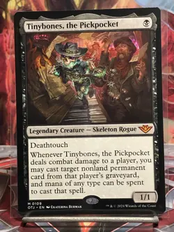 Tinybones, the Pickpocket (Non-foil) Outlaws of Thunder Junction 0109 Mythic MTG - Image 1