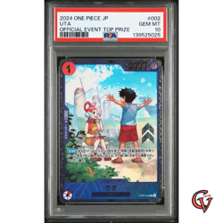 PSA 10 One Piece Uta OP09-002 R Flagship Battle Promo Card Japanese 2024 - Image 1