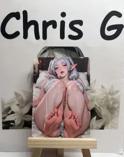 Goddess Story - Frieren. Beyond Journeys End Double Sided Waifu Trading Card - Image 1