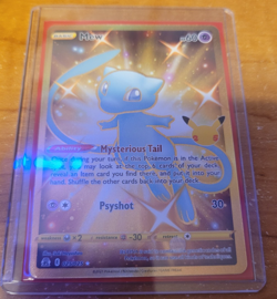 Pokemon TCG Mew Holo Secret Rare Card Celebrations 025/025 NM+ Condition - Image 3