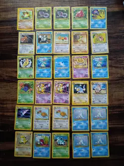 WOTC Pokemon Bulk Lot 70 Cards Base Jungle Fossil Gym LP-MP Arcanine Electabuzz - Image 3