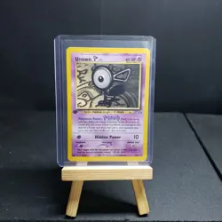 Unown 48/75 1st edition Pokemon Neo Discovery TCG Vintage Trading card game - Image 3