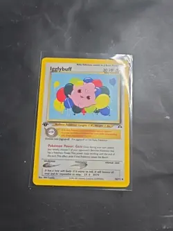Igglybuff Rare 1st Edition Neo Discovery - 40/75 - Uncommon -Pokemon Card - - Image 3