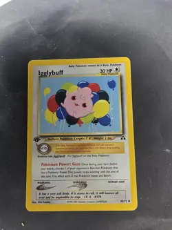 Igglybuff Rare 1st Edition Neo Discovery - 40/75 - Uncommon -Pokemon Card - - Image 4