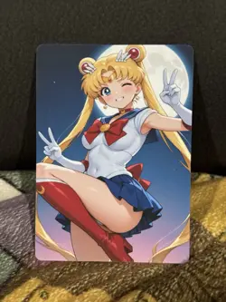CUSTOM GODDESS STORY SAILOR MOON UNCENSORED CARD (ASK FOR PHOTO OF BACK) - Image 1