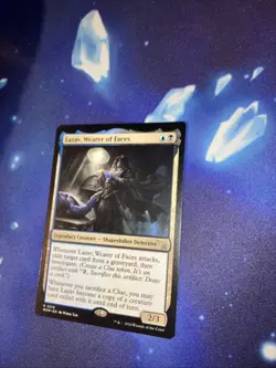 MTG Lazav, Wearer of Faces Misprint , LOW YELLOW INK - Image 3