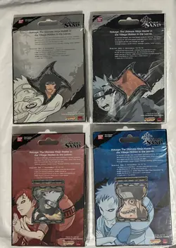 Naruto Curse Of The Sand Set Of All 4 Decks For Card Game CCG TCG RARE - Image 2