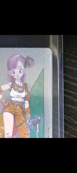 Bandai Dragon Ball Super Card Game Fusion World Bulma Energy Marker Foil E-73 - Image 3