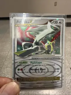 Pokemon TCG 2009 Platinum Arceus LV.X Holo Rare Card 95/99 Near Mint - Image 3