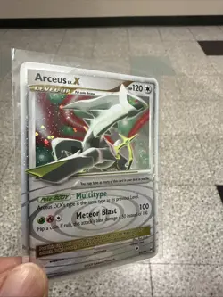 Pokemon TCG 2009 Platinum Arceus LV.X Holo Rare Card 95/99 Near Mint - Image 5