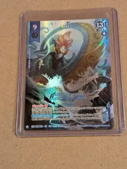Kraken Hidden Rare 257/212 - MZ2 MetaZoo TCG 2025 Torrential Tides Clean Card - Image 3