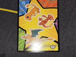 Charmander, Charmeleon & Charizard #8 Topps Sticker Card LP front/NM back - Image 4