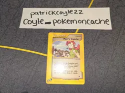 Mary's Impulse Uncommon Trainer Card Expedition Base Set 142/165 NM - Image 1