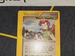 Mary's Impulse Uncommon Trainer Card Expedition Base Set 142/165 NM - Image 2
