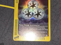 Boost Energy Reverse Holo Rare Special Energy Card Aquapolis 145/147 LP - Image 4