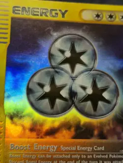 Boost Energy Reverse Holo Rare Special Energy Card Aquapolis 145/147 LP - Image 5