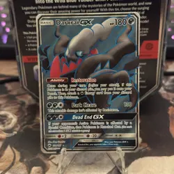 Darkrai GX 139/147 Burning Shadows Full Art Ultra Rare Holo Pokemon TCG Card NM - Image 1