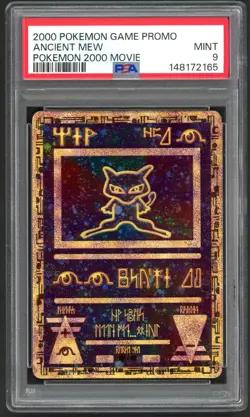 Pokemon Card - PSA 9 Ancient Mew - 2000 Movie Promo Nintendo - MINT - PSA9 - Image 1