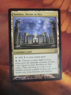 MTG Nykthos, Shrine to Nyx - Theros NM - Image 1