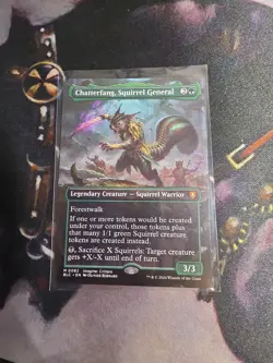 Chatterfang, Squirrel General (Borderless) Commander: Bloomburrow Regular - Image 1