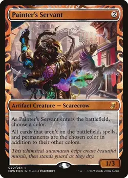 MTG Painter's Servant Masterpiece Kaladesh Inventions Playtest Card - Image 1