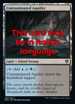 MTG CONTAMINATED AQUIFER FOIL EXC - FALDA ACQUIFERA CONTAMINATA 245 - DMU - Image 1