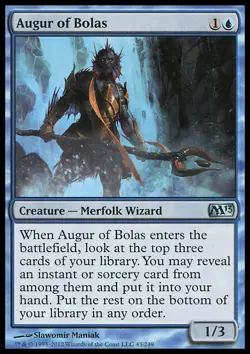 MTG AUGUR OF BOLAS - AUGURE DI BOLAS - M13 - MAGIC - Image 1