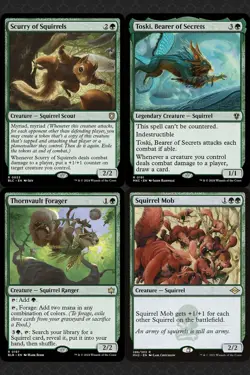 The Unbeatable Squirrel Girl Commander Deck Magic MTG Ready-to-Play Magic Alt - Image 2