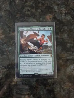 Magic: The Gathering Shang-Chi, Master of Kung Fu 187 Mythic Legendary Creature - Image 1