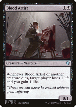~1x Blood Artist x1 ~NM~ C17 Magic the Gathering MtG~ - Image 1