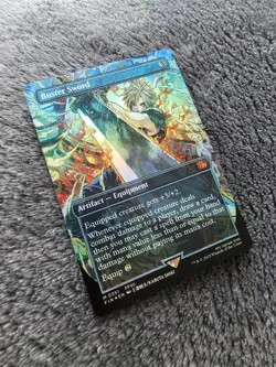 Buster Sword - Borderless/Foil - NM 351 FIN (MTG x Final Fantasy) - Image 4