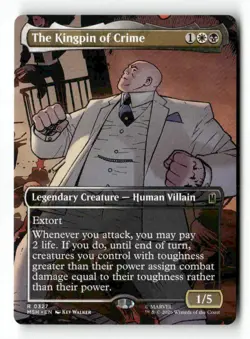 The Kingpin of Crime (Borderless) (0327) 327 Rare MTG MSH NM - Image 2