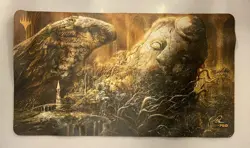 Seb McKinnon MTG Kickstarter Signed Playmat *Assassins’s Trophy* - Image 1
