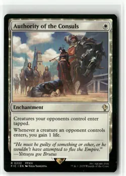 Authority of the Consuls Commander FINAL FANTASY MTG NM - Image 1