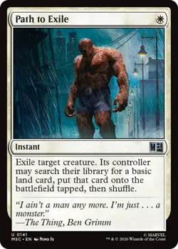 x4 Path to Exile U MTG Commander: Marvel Super Heroes M/NM, English - Image 1