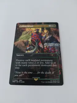 Culling Ritual X1 Mtg Final Fantasy Nm Borderless Promo - Image 1